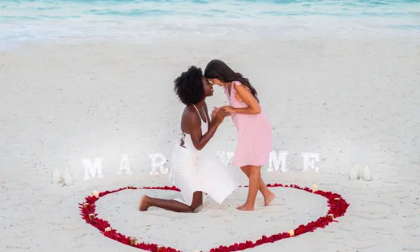 Uma proposta especial de casamento