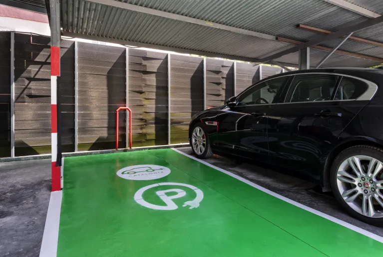 Parking para coches eléctricos
