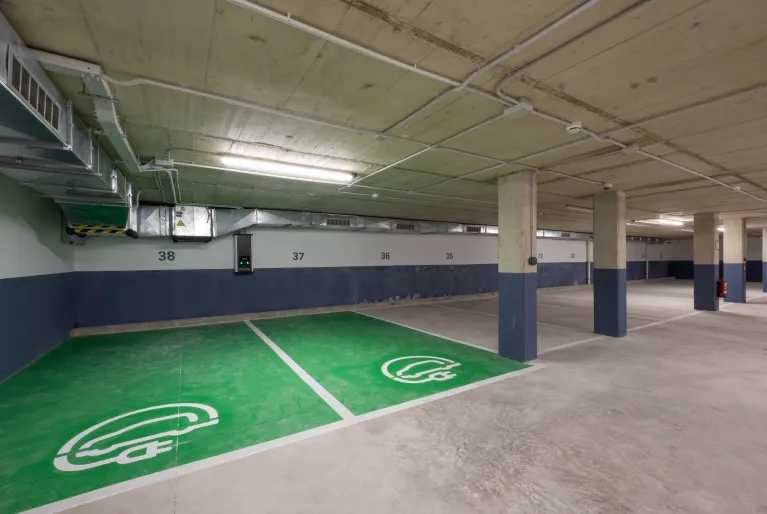 Parking para coches eléctricos
